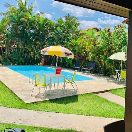 Casa De Praia Estilosa Com Piscina No Condominio-Litoral Norte Бертиога Экстерьер фото