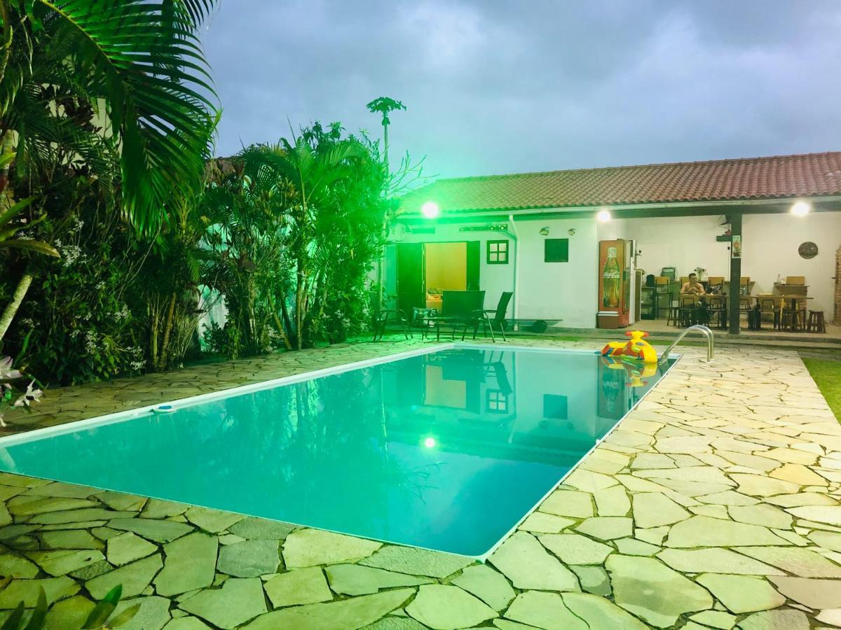 Casa De Praia Estilosa Com Piscina No Condominio-Litoral Norte Бертиога Экстерьер фото
