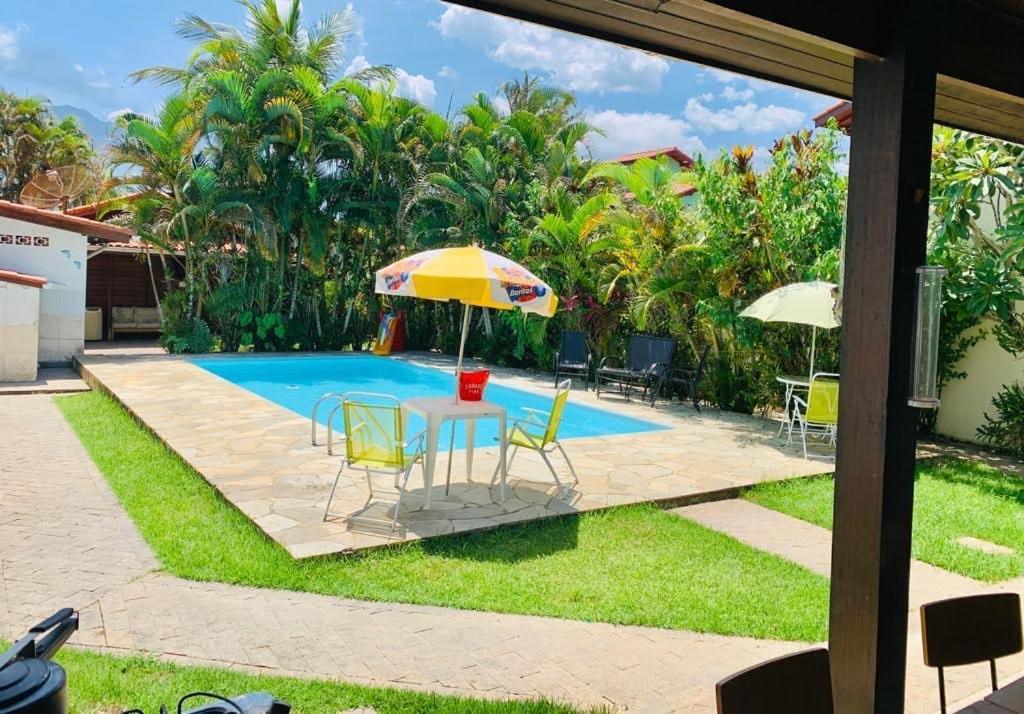 Casa De Praia Estilosa Com Piscina No Condominio-Litoral Norte Бертиога Экстерьер фото