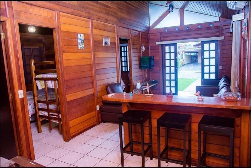 Casa De Praia Estilosa Com Piscina No Condominio-Litoral Norte Бертиога Экстерьер фото